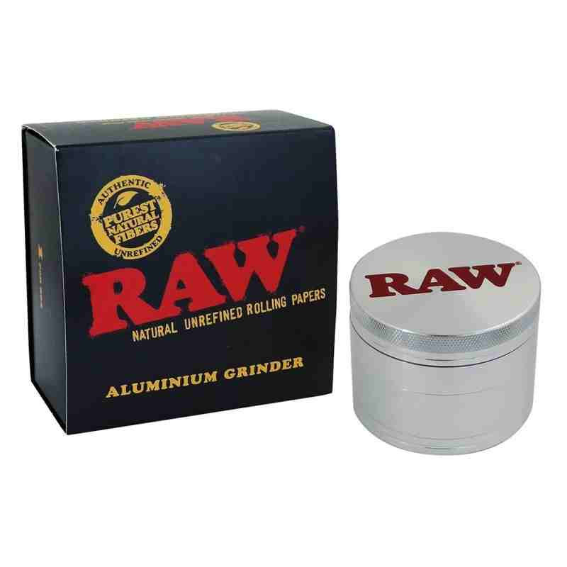 GRINDER DE ALUMINIO RAW 4 PARTES