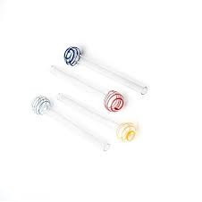 PIPA DE CRISTAL PARA ACEITES DE 15CM - 2