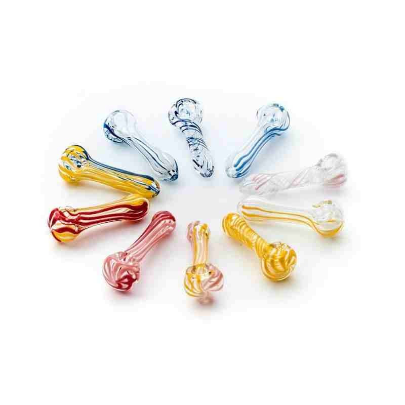 PIPA CRISTAL 11 CM EN COLOR - 1