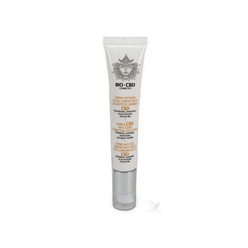 CREMA ANTIEDAD FACIAL CON ACEITE CANNABIS Y CBD
