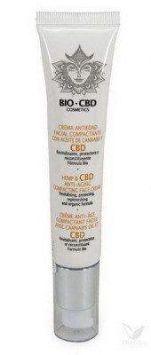 CREMA ANTIEDAD FACIAL CON ACEITE CANNABIS Y CBD