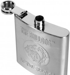 THE BULLDOG PETACA GRABADA