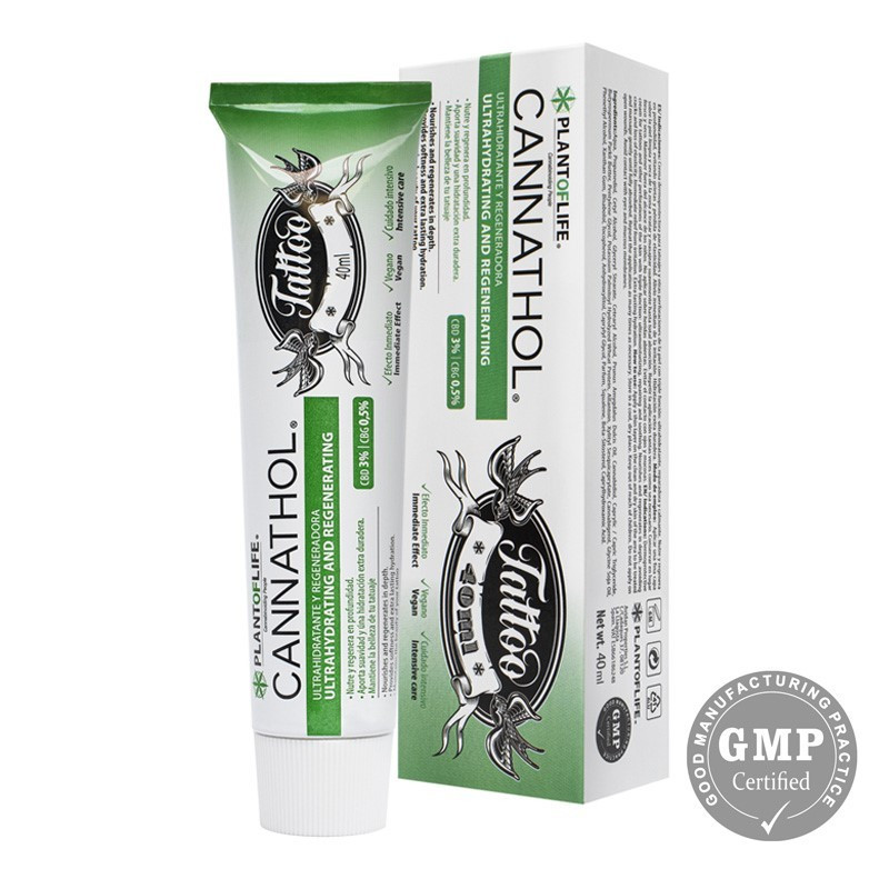 CREMA PARA TATUAJES CANNATHOL CBD